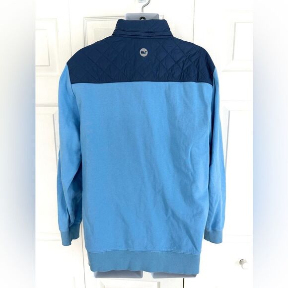 Vineyard Vines Shep & Ian Pullover Shirt Quilted Quarter Button Top - Picture 7 of 15